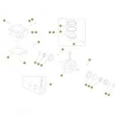 Geprüft Beta EVO300 Factory 4T 17 Kurbelwelle/Kolben/Ausgleichswelle