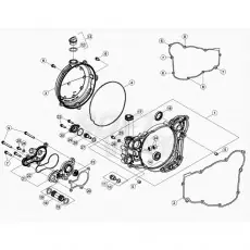 Billig Beta RR300 2T Racing 16 Motorgehäuse 3