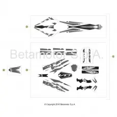 Beta EVO250 4T 16 Verkleidung/Sitzbank/Tank 2 Top-Angebot