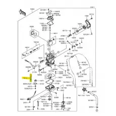 Kawasaki OEM SCREW-PILOT AIR KX250-N1 Sichere Zahlung