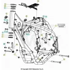 Beta RX450 24 Rahmen/Ausleger Neue Ware