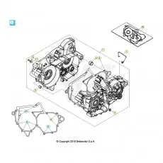Garantierte Lieferung Beta RX300 25 Motorgehäuse 1