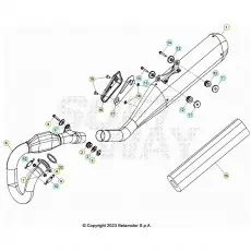 Beta RX450 24 Auspuffsystem Solange Der Vorrat Reicht