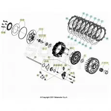 Aktuell Beta RX450 24 Primärtrieb/Kupplung
