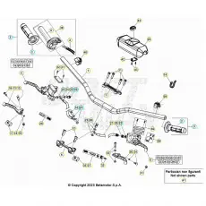 Beta RX450 24 Lenker/Armaturen Kostenloser Versand