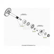 Beta RR390 26 Kurbelwelle/Kolben/Ausgleichswelle 1 Preisreduziert