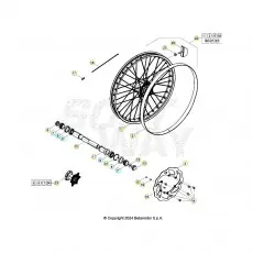 Beta RR390 26 Vorderrad Highlight