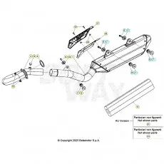 Beta RR430 26 Auspuffsystem Letzte Chance