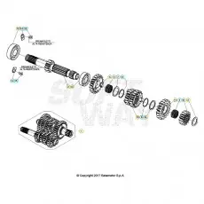 Beta RR200RC 26 Getriebe 1 Neu