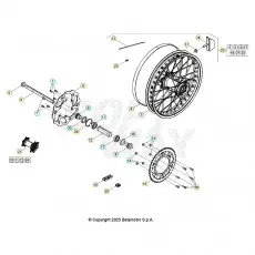 Mega-Angebot Beta RR250RC 26 Hinterrad