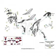 Beta RR300RC 26 Verkleidung/Sitzbank/Tank 1 Super-Preis