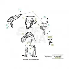 Finale Aktion Beta RR300RC 26 Verkleidung/Sitzbank/Tank 2