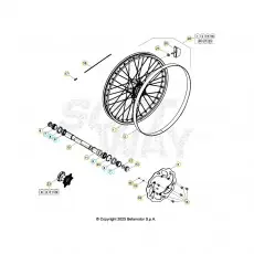 Beta RR200RC 26 Vorderrad Meistverkauft
