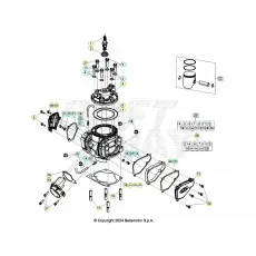 Sale Beta RR300 26 Zylinder/Zylinderkopf/Ventiltrieb