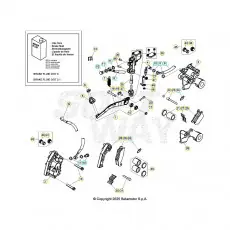 Beta RR250 26 Bremsen Neue Ware