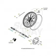Beta RR250 26 Vorderrad Direkt Vom Hersteller
