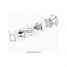 Beta RR125RC 26 Motorgehäuse 3 Neue Ware