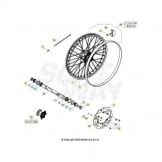 Top-Seller Beta RR125RC 26 Vorderrad