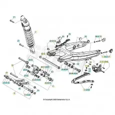 Beta RR200 26 Schwingarm/Federbein 2 Highlight
