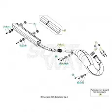 Meistverkauft Beta RR125 26 Auspuffsystem