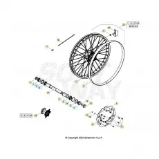 Kracherpreis Beta RR350 26 Vorderrad