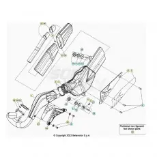 Preisreduziert Beta EVO300 Factory 24 Auspuffsystem