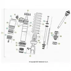 Beta RR390 23 Schwingarm/Federbein 1 Bestpreis