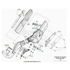Beta EVO80 Senior 22 Auspuffsystem Preisreduziert