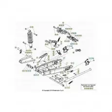 Echt BetaEVO250 Factory 24 Schwingarm/Federbein
