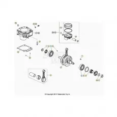 Beta EVO300 4T 24 Kurbelwelle/Kolben/Ausgleichswelle Direkt Vom Hersteller