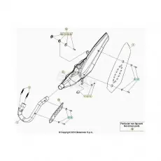 Beta EVO300 4T 23 Auspuffsystem Aktuell