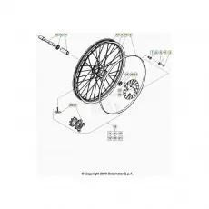 Beta EVO300 Factory 4T 23 Vorderrad Nur Für Kurze Zeit