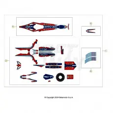 Beta EVO300 Factory 4T 24 Verkleidung/Sitzbank/Tank 2 Jetzt Kaufen