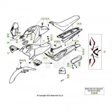 Top-Angebot Beta Alp 200 24 Verkleidung/Sitzbank/Tank