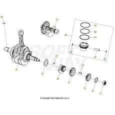 Sonderangebot Beta Alp X 350 24 Kurbelwelle/Kolben/Ausgleichswelle