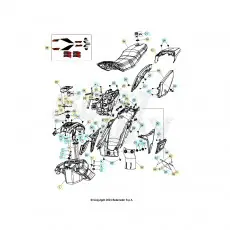 Beta Alp X 350 25 Verkleidung/Sitzbank/Tank 2 Saisonangebot