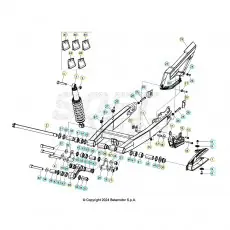 Begrenztes Angebot Beta Alp 4.0 350 24 Schwingarm/Federbein 1