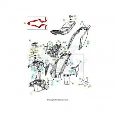 Preisknaller Beta Alp 4.0 350 24 Verkleidung/Sitzbank/Tank 2