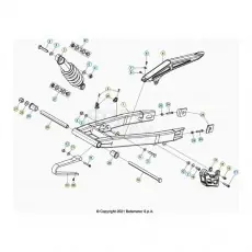 Beta RR50 Motard 24 Schwingarm/Federbein Preis Gesenkt