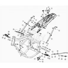 Beta RR50 Street Track 24 Rahmen/Zubehör Kostenfreie Lieferung