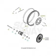 Must-Have Beta RR125 LC R 25 Vorderrad