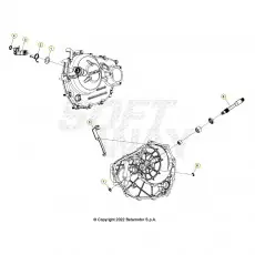 Beta RR125 LC T 25 Primärtrieb/Kupplung 2 Bestseller