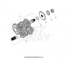 Echt Beta RR125 LC T 25 Getriebe