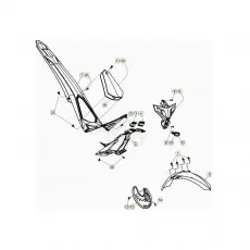 Beta EVO200 21 Verkleidung/Sitzbank/Tank 1 Mega-Angebot