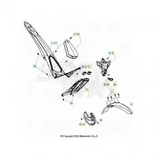 Beta EVO200 24 Verkleidung/Sitzbank/Tank 1 Solange Der Vorrat Reicht