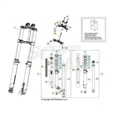 Beta EVO125 25 Gabel Sale