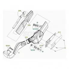 Heißes Angebot Beta EVO200 22 Auspuffsystem