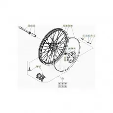 Nur Für Kurze Zeit Beta EVO200 22 Vorderrad