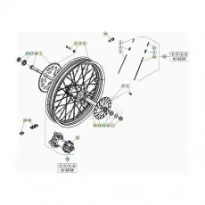 Beta EVO200 22 Hinterrad Schneller Versand