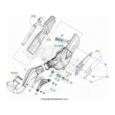 Beta EVO200 25 Auspuffsystem Billig